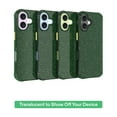 thumbnail image 6 of onn Sparkle Phone Case for iPhone 17 - Green with Gold Glitter, 6 of 6