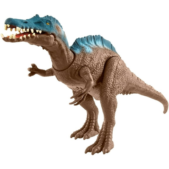 Mattel Jurassic World Sound Strike Irritator Dinosaur Child Action Figure, 12.60 in, 1.32 lb