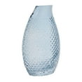 thumbnail image 3 of Hestia Blue Textured Glass Vase, 3 of 5