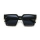 thumbnail image 2 of Gafas de sol deportivas de calle de tendencia, gafas de sol con protección UV, gafas de sol cuadradas de gran tamaño, gafas de sol personalizadas, gafas de moda millonarias, marea, 2 of 5