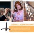 thumbnail image 4 of EeaseCA Flute Reed Pipe Clarinet Tripod Support Portable Clarinet Flute Iron Rack Display Holder Bracket Stand, 4 of 8