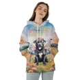 thumbnail image 4 of Welcome Spring Fairy Pitbull in Flower Meadow All Over Print 3D Hoodie Unisex Merch Hoodies Terrier Dog Lover - 13002, 4 of 6