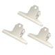 thumbnail image 5 of Clips Bulldog, bordes más suaves, pinzas de bisagra de metal con fuerza de sujeción fuerte, abrazaderas de papel para carpetas, para manualidades, bolsas de alimentos, fotos, mapas, oficina en casa, 3, 5 of 14
