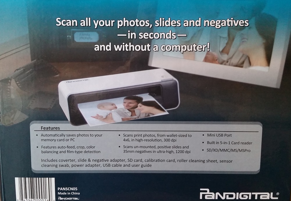 Pandigital scanner panscn05 calibration card legalkasap