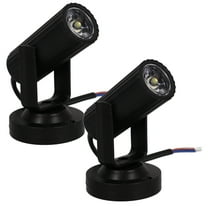 2PCS 1W LED Stage Spotlight for Theater Party Dance Black Lighting Equipment