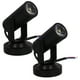 thumbnail image 1 of EeaseMX Foco de luz LED de escenario de 1 W para bodas, bares, teatros, DJ, discotecas, fiestas y bailes (negro), 1 of 7