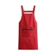 thumbnail image 4 of Delantal de Cocina Impermeable Hxy250225003 | Delantal de Poliéster Resistente Al Aceite, Duradero, para Cocinar y Hornear, con Doble Tirante | Delantal Lavable, Resistente a La Suciedad y con Bolsil, 4 of 6