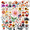 5A, variant on Realistic Flower Theme Stickers, Waterproof Flower Theme Sticker for Water Bottle Laptop Phone Cases Planner Skateboard Luggage Helmet Party Favor Decor, Ideal for Adults Teens Teacher Rewards