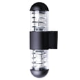 thumbnail image 3 of Pantalla De Plástico De Aluminio Resistente Al Agua De 24 W, Lámparas De Pared Led, Lámpara De Pared Ip65, Enchufe E27 Para Exteriores Yuarrent HA025434-02, 3 of 6