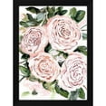 thumbnail image 2 of Marcy Chapman 14x18 Black Modern Wood Framed Wall Art Titled - Gentle Roses Pink, 2 of 6