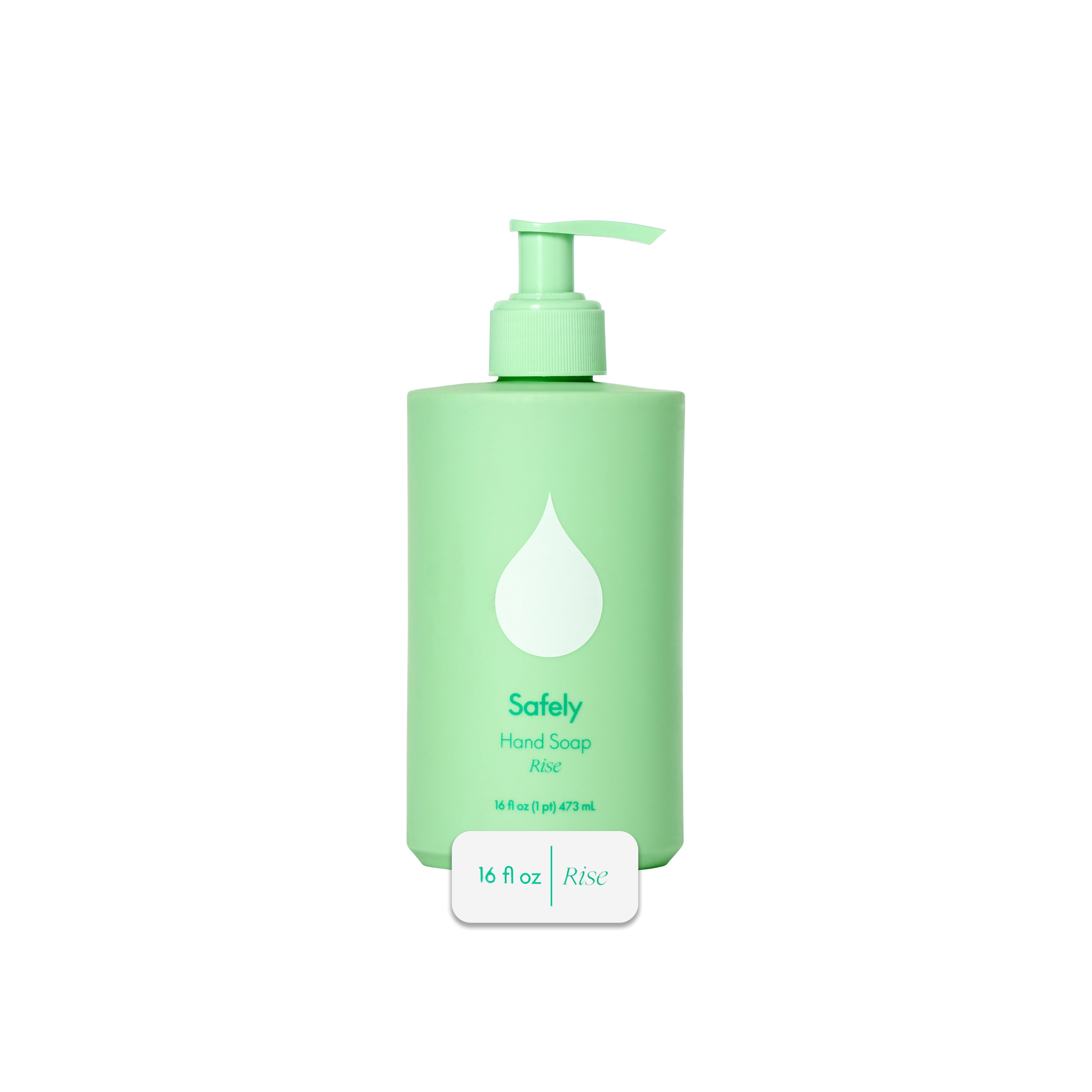 Safely Hand Soap, Naturally Hydrating Hand Soap, Rise Scent, 16 fl oz