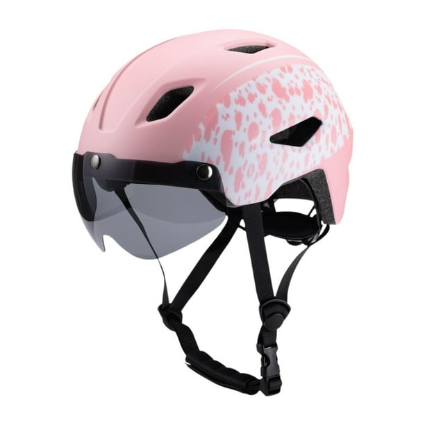 Accesorios para casco de bicicleta para niños Casco de ciclismo para bicicleta de montaña Ciclismo al aire libre Rosa