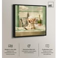 thumbnail image 2 of Jacuzzi Chihuahua Canvas Cute Pet Art Prints by Art Remedy, Black Frame, 40" x 40", 2 of 7