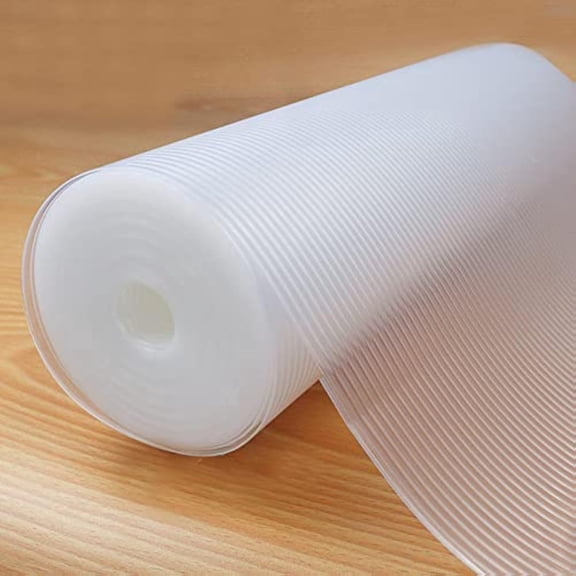Non-Slip Shelf Liner, Washable Oil Resistant Pad, Non Adhesive Mat for Kitchen Cabinet, Drawer, Refrigerator, Desk Storage, 12 Inches x 20 Feet