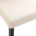 thumbnail image 5 of vidaXL Dining Chairs 6 pcs Cream Fabric, 5 of 5