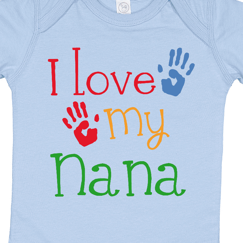 Inktastic I Love My Nana Boys or Girls Baby Bodysuit