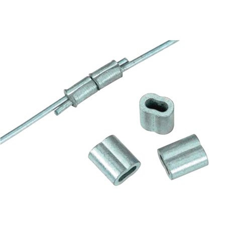 UPC: 0038923019854 | Dare 12-1/2 Ga. Zinc Plated Copper Splicing Sleeve (100-Pack) DP2 3/100