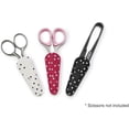 thumbnail image 2 of de Tijera de Seguridad Cubierta de Tijera Protector de Costura de Tijera (6 Piezas) Blanco, Rosa Rojo, Negro, 2 of 5