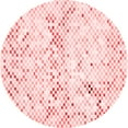 thumbnail image 1 of Ahgly Company Indoor Round Abstract Red Contemporary Area Rugs, 7' Round, 1 of 4