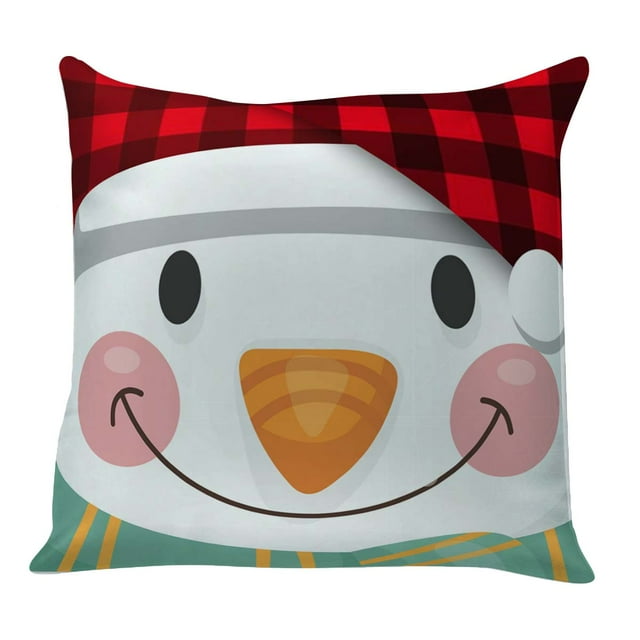 Cojin Navideño 40*40 Cara-Boladenieve PUNTOYTRAMA Decoracion