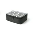 thumbnail image 4 of Portable Nail Polish Organizer Holds 30 Bottles Manicure Travel Storage Gray Design, 4 of 4