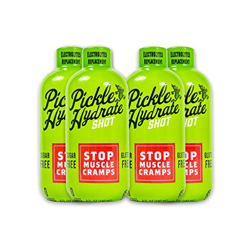 Pickle Hydrate Shot For Cramps Relief Electrolyte Replacement Pickle