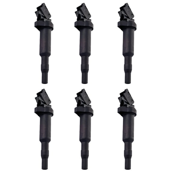 Pack of 6 Ignition Coils Compatible with BMW 128i 328i 535i 550i 750i X5 X6 Replacement for UF592 Fits select: 2019 BMW X5 XDRIVE40I, 2008 BMW 328 I SULEV