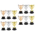 thumbnail image 2 of Plastic Trophy Cup Award Kids Competition Rewards Mini Gold 12Pcs, 2 of 5