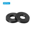 thumbnail image 3 of Uxcell M4 Rubber Flat Washer, 60 Pack 4mm ID 9mm OD Sealing Gasket Ring for Faucet Pipe Water Fastener Bolt, Black, 3 of 6