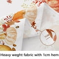 thumbnail image 5 of Oval Fall Tablecloth Thanksgiving Tablecloth Oval Autumn Table Cloths with Pumpkin Fall Leaf Print Tablecloths Stain-Resistant Anti-Wrinkle Washable 54 X 72 Inch, 5 of 6