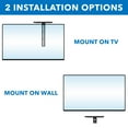 thumbnail image 4 of Mount-It! MI-896 - Shelf - floating - for set-top box - solid steel - wall-mountable, on the TV, 4 of 6