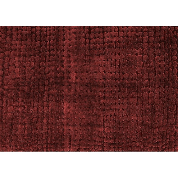 Ahgly Company Indoor Rectangle Oriental Red Modern Area Rugs, 8' x 10'