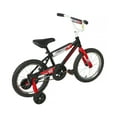thumbnail image 3 of Magna Throttle 16-Inch BMX Kids Bicycle, Ages 5-7, Black – Boys Bike with Training Wheels, 3 of 8