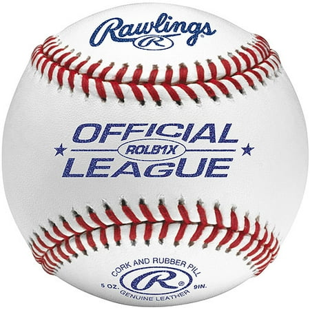 Rawlings ROLB1X Official League Practice Ball - (12 Baseballs)