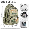 thumbnail image 7 of Jeiento Camo Fish Kids School Backpack for Boys 8-12 Just A Boy Who Loves Bass 17 Inch Backpack Large Capacity Water-Resistant Polyester Bag for Elementary School, Travel, Hiking, 7 of 7