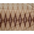 thumbnail image 4 of oneOone Polyester Lycra Tan Fabric Argyle Check Sewing Fabric By The Yard Printed Diy Clothing Sewing Supplies 56 Inch Wide, 4 of 4