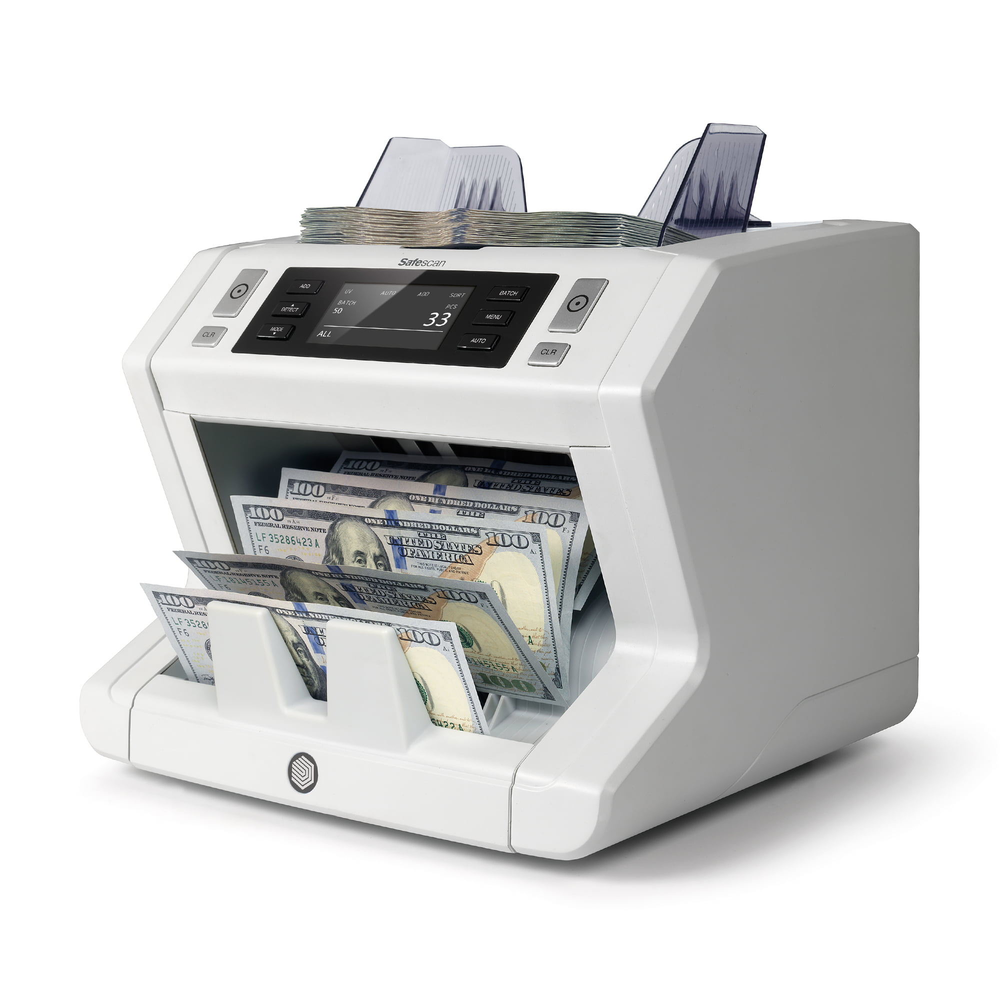 Safescan 2610 High-Speed Bill Counter for Sorted Bills with 2-Point Counterfeit Detection 