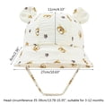 thumbnail image 2 of Autumn Baby Bucket Hat Girls Boys Outdoor Casual Cotton Panama Caps Infant Toddler Fisherman, 2 of 4