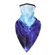 thumbnail image 2 of Bufanda de Bandana Macarena triangular reutilizable funda protectora de polvo solar protector facial pasamontañas para mujeres y hombres Blue Flame Pañuelo Cara llorando, 2 of 7
