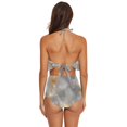 thumbnail image 4 of Ckdifva Gold Light Flowers Womens High Waisted Bikini Set Two Piece Swimsuit Bathing Suits, 4 of 5