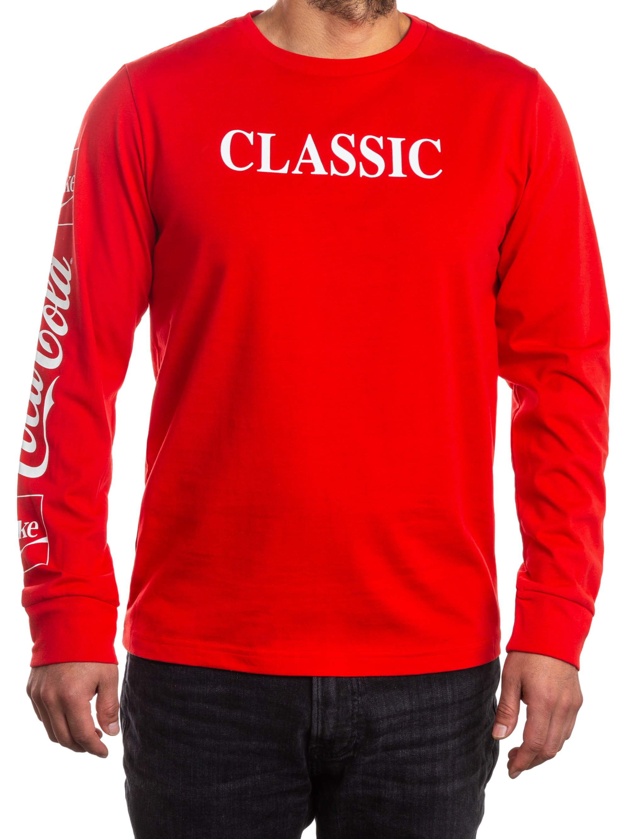 coca cola long sleeve shirt