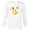 White, variant on Disney Mickey The Original Retro Pop - Long Sleeve T-Shirt for Men - Customized-White