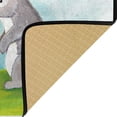 thumbnail image 6 of SKYSONIC Easter Bunny Eggs Kitchen Rug Non-Slip Bath Rug Doormats Anti Fatigue Runner Comfort Floor Mat 39 x 20 Inch, 6 of 7