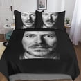 thumbnail image 3 of David Bowie Singer Bedding Set with Pillowcases, Rock 'n' Roll Duvet Cover with Zipper Closure, Microfiber, 3 of 5