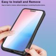 thumbnail image 7 of Cowithday for iPhone 15 Plus Case with Built-in Screen Protector, Clear Shockproof Slim Full Body Protection Soft TPU Bumper Dual Layer Rugged Case Cover for iPhone 15 Plus 5G 6.7 Inch 2023, Pink, 7 of 7