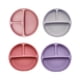 thumbnail image 4 of Silicona Flexible Portátil Bebé Plato Cuchara Tenedor Juego Lavable Mano Color sólido Vajilla segura Recién nacido Gadgets de cocina Rosa Monstrate BA000380-04, 4 of 7