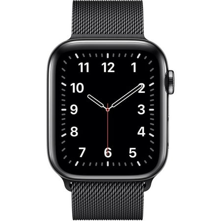 apple 44mm space black milanese loop