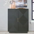thumbnail image 2 of Signature Design by Ashley Geirwood Dark Green Accent Cabinet, 2 of 12
