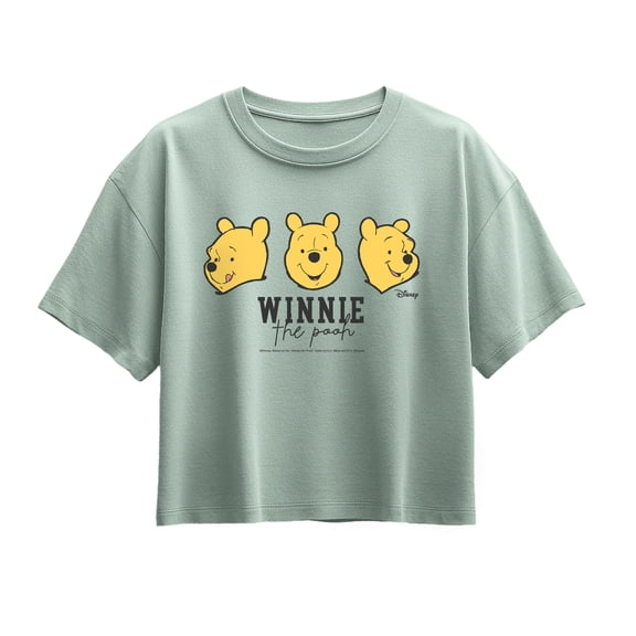 Winnie the Pooh - Pooh Faces - Youth Girls Boxy T-Shirt
