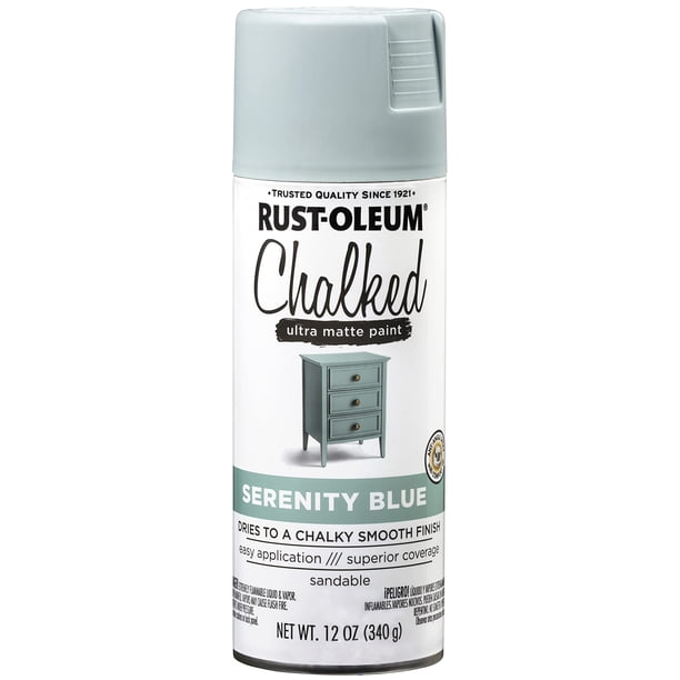 Pintura en aerosol Rust-Oleum Serenity Blue Chalked Ultra Mate 350 ml